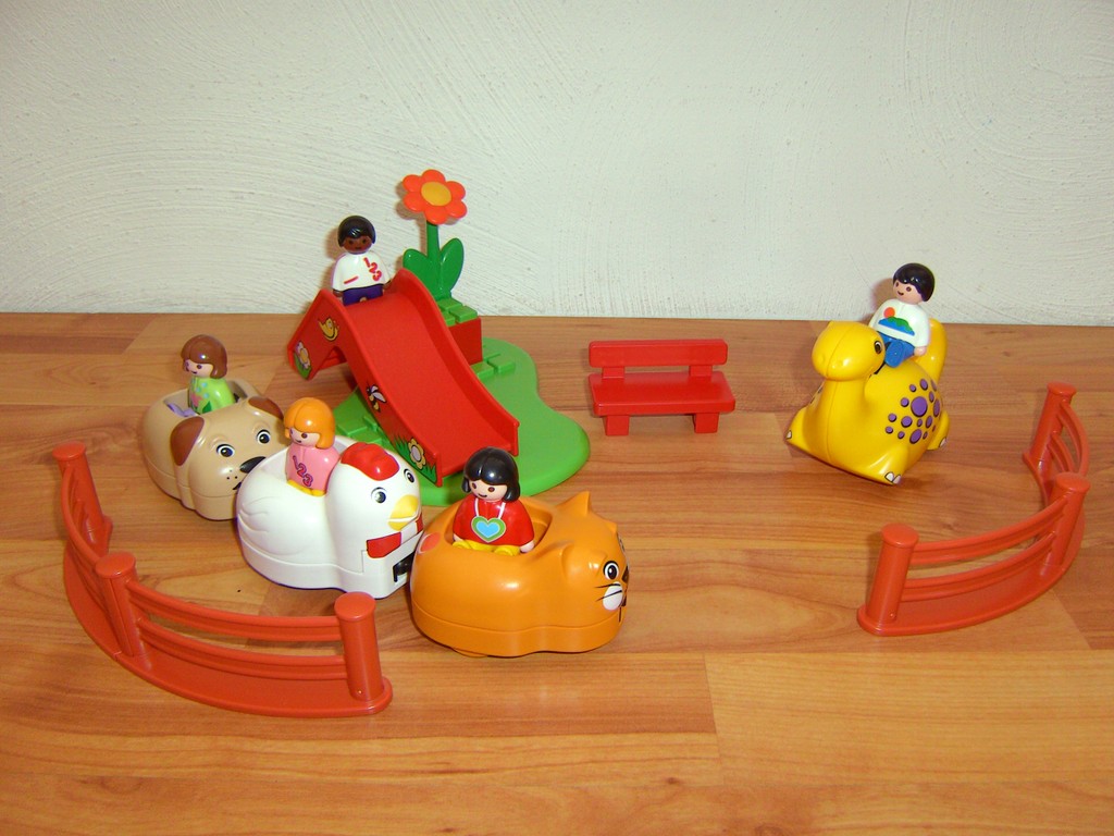 Playmobil 123 Spielplatz mit vielen Kindern eBay
